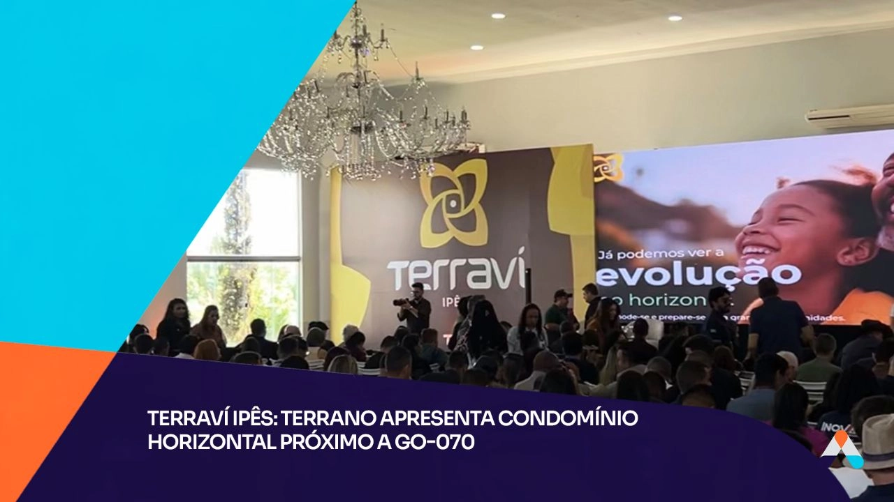 Terraví Ipês: Terrano apresenta condomínio horizontal próximo a GO-070